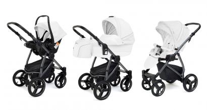 Коляска 3 в 1 Esspero Grand Newborn Lux (шасси Graphite)