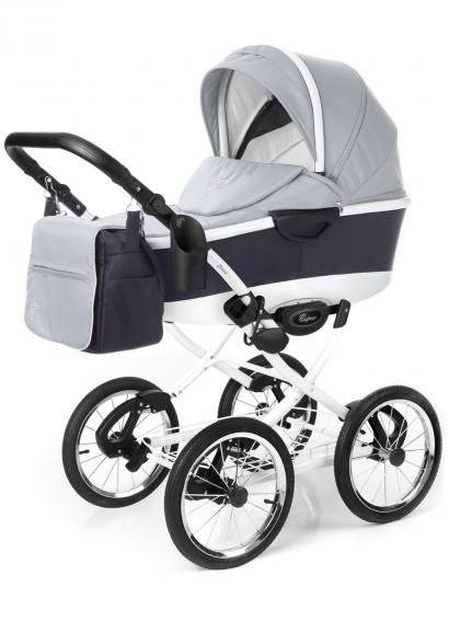 Коляска для новорожденных Esspero Classic Alu (шасси White)