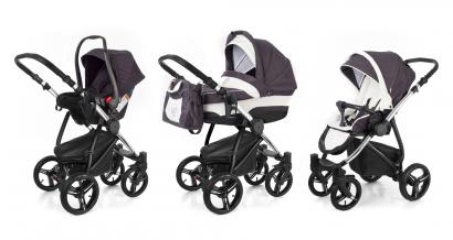 Коляска 3 в 1 Esspero Newborn Lux (шасси Chrome)