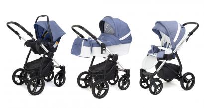 Коляска 3 в 1 Esspero Grand Newborn Lux (шасси Chrome)