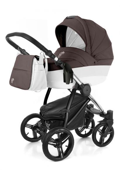 Коляска для новорожденных Esspero Grand Newborn Lux (шасси Chrome)