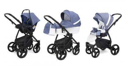 Коляска 3 в 1 Esspero Grand Newborn Lux (шасси Black)