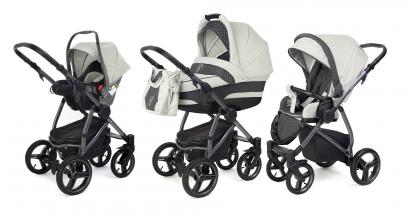 Коляска 3 в 1 Esspero Newborn Lux (шасси Graphite)
