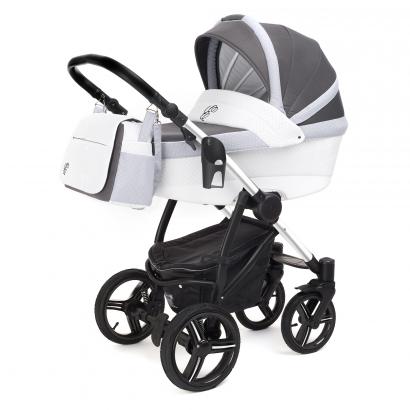 Коляска для новорожденных Esspero Grand Newborn Lux (шасси Chrome)