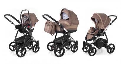 Коляска 3 в 1 Esspero Newborn Lux (шасси Chrome)