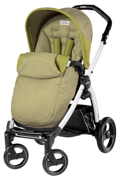Прогулочная коляска Peg Perego Book S Pop Up Completo (шасси White/Black)
