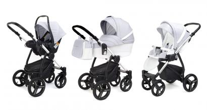 Коляска 3 в 1 Esspero Grand Newborn Lux (шасси Chrome)