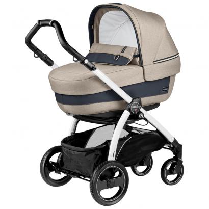 Коляска для новорожденных Peg Perego Book S Navetta Elite (шасси White/Black)