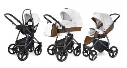 Коляска 3 в 1 Esspero Grand Newborn Lux (шасси Graphite)