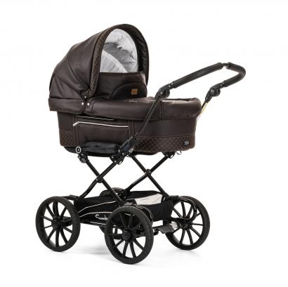 Коляска 2 в 1 Emmaljunga Mondial Leatherette (шасси City Black)