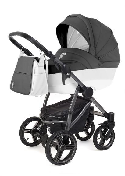 Коляска для новорожденных Esspero Grand Newborn Lux (шасси Graphite)