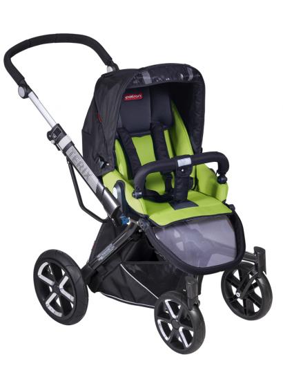 Прогулочная коляска Patron Triton 4B (черная рама)