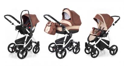 Коляска 3 в 1 Esspero Newborn Lux (шасси White)