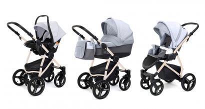 Коляска 3 в 1 Esspero Grand Newborn Lux (шасси Beige)