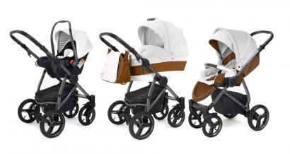 Коляска 3 в 1 Esspero Grand Newborn Lux (шасси Graphite)