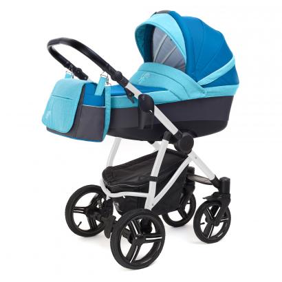 Коляска для новорожденных Esspero Grand Newborn Lux (шасси White)