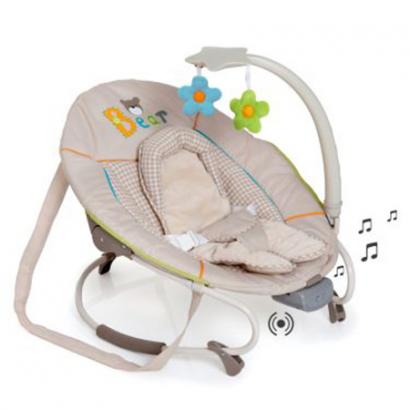 Шезлонг музыкальный Hauck Leisure e-motion