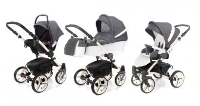 Коляска 3 в 1 Esspero Grand Tour (шасси Beige GT)
