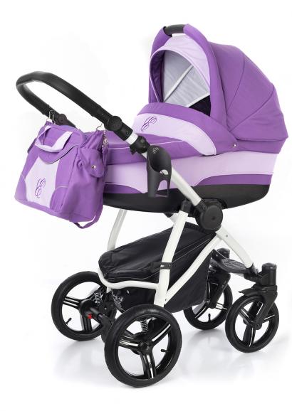 Коляска для новорожденных Esspero Newborn Lux (шасси White)