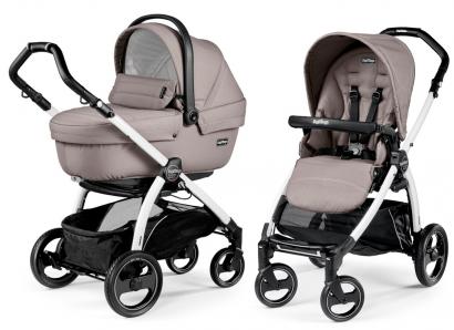 Коляска 2 в 1 Peg Perego Book S XL Modular (шасси White/Black)
