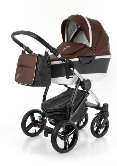 Коляска для новорожденных Esspero Newborn Lux Alu (шасси Chrome)