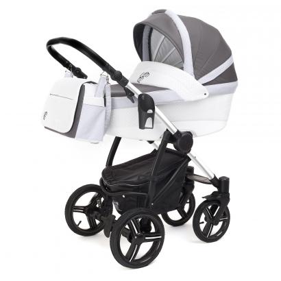 Коляска для новорожденных Esspero Grand Newborn Lux (шасси Chrome)