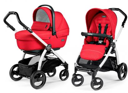 Коляска 2 в 1 Peg Perego Book S XL Modular (шасси White/Black)