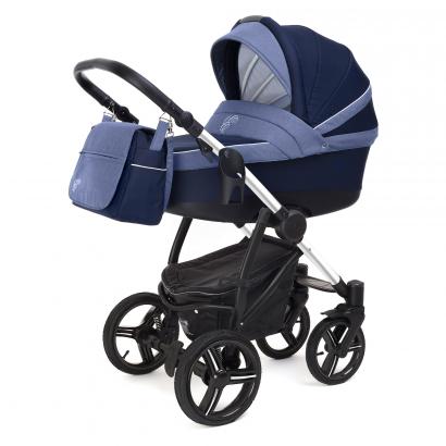 Коляска для новорожденных Esspero Grand Newborn Lux (шасси Chrome)