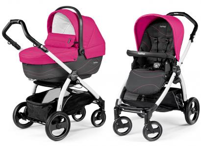 Коляска 2 в 1 Peg Perego Book S XL Modular (шасси White/Black)