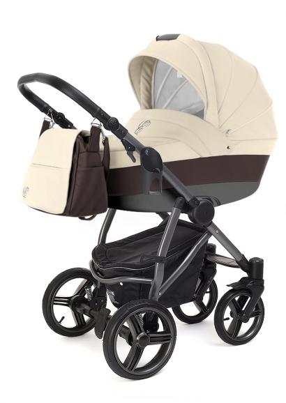 Коляска для новорожденных Esspero Grand Newborn Lux (шасси Graphite)