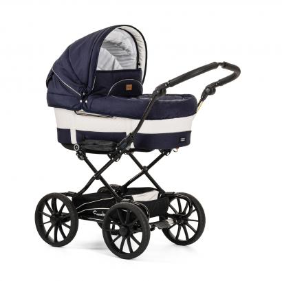 Детская коляска 2 в 1 Emmaljunga Mondial De Luxe (шасси City Black)