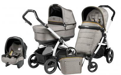 Коляска 3 в 1 Peg Perego Book 51 S Pop Up Set Modular (шасси White/Black)