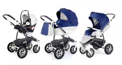 Коляска 3 в 1 Esspero Grand Discovery (шасси Graphite White)