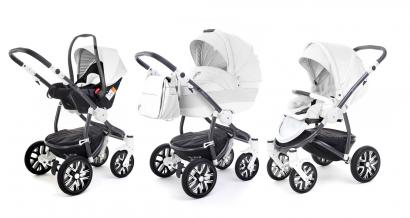 Коляска 3 в 1 Esspero Grand Discovery (шасси Graphite White)
