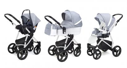 Коляска 3 в 1 Esspero Grand Newborn Lux (шасси White)