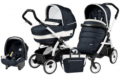 Коляска 3 в 1 Peg Perego Book 51 Elite Set Modular (шасси White/Black)