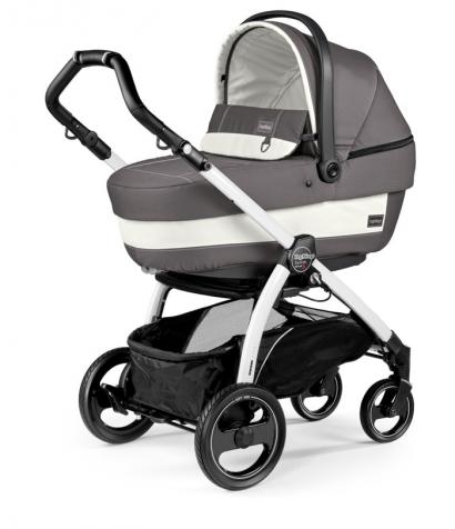 Коляска для новорожденных Peg Perego Book S Navetta XL (шасси White/Black)