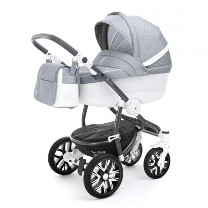 Коляска для новорожденных Esspero Grand Discovery (шасси Graphite White)