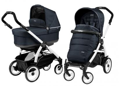 Коляска 2 в 1 Peg Perego Book 51 Pop Up Modular (шасси White/Black)