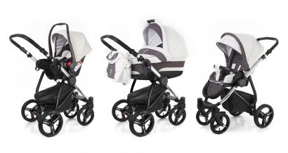 Коляска 3 в 1 Esspero Newborn Lux (шасси Chrome)