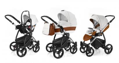 Коляска 3 в 1 Esspero Grand Newborn Lux (шасси Chrome)
