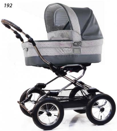 Детская коляска для новорожденных Bebecar Style At Chrome Tendence