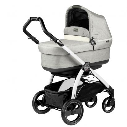Коляска для новорожденных Peg Perego Book S Pop-Up (шасси White/Black)