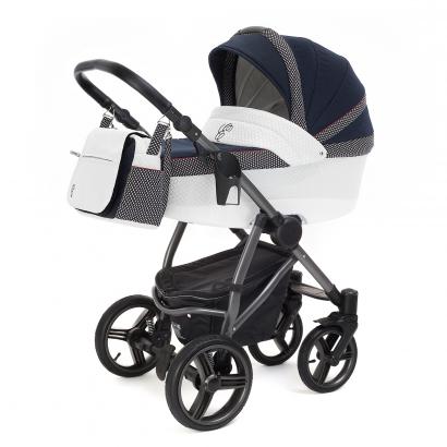 Коляска для новорожденных Esspero Grand Newborn Lux (шасси Graphite)