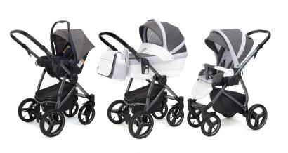 Коляска 3 в 1 Esspero Grand Newborn Lux (шасси Graphite)
