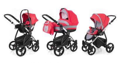 Коляска 3 в 1 Esspero Newborn Lux (шасси Chrome)