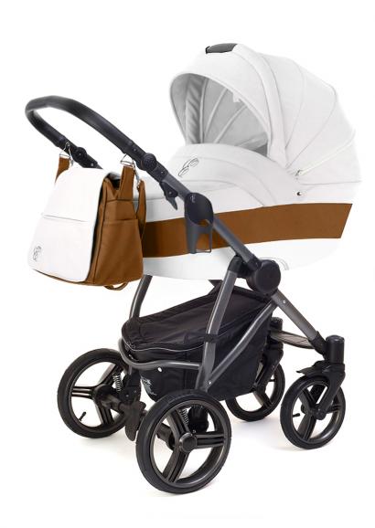Коляска для новорожденных Esspero Grand Newborn Lux (шасси Graphite)