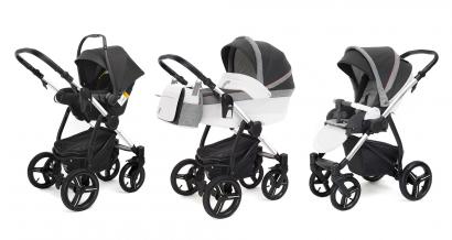Коляска 3 в 1 Esspero Grand Newborn Lux (шасси Chrome)