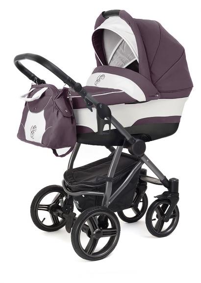 Коляска для новорожденных Esspero Newborn Lux (шасси Graphite)