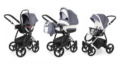 Коляска 3 в 1 Esspero Newborn Lux (шасси Chrome)